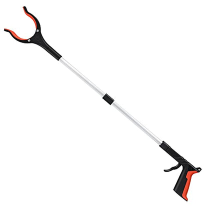 Grabber Reacher Tool, Orange, 32", Foldable - color: Orange1