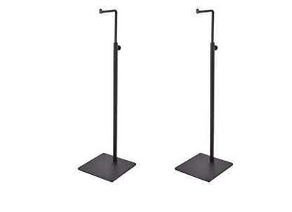 2 Pack Metal Handbag Rack Hanging Clutch Bag Holder Display stand Adjustable Height Retail Countertop Free Standing Display Stands with Single Hook For Bags,Purses,Wig (black)
