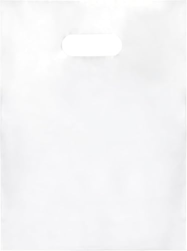 Infinite Pack 5000 Clear Handle Bags 12x15, 1.25 Mil LDPE Plastic - size: 12 X 15, PACK OF 5000