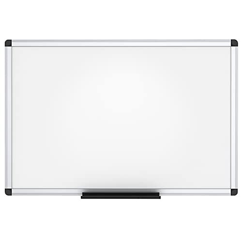 VIZ-PRO Dry Erase Board, 36 x 24 Inches, 2 Pack, Wall Mounted Whiteboard - size: 36 x 24 Inches