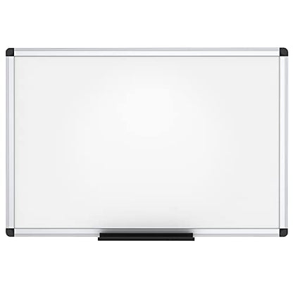 VIZ-PRO Dry Erase Board, 36 x 24 Inches, 2 Pack, Wall Mounted Whiteboard - size: 36 x 24 Inches