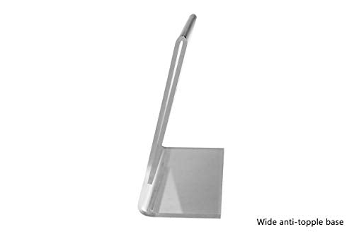 Marketing Holders 6 Pack Acrylic Sign Holder for 5" x 3" Printed Materials Clear Slant Back Plastic Countertop Side Load Graphic Image Display for Retail Stores Hotels Offices and Restaurants - size: 5"W x 3"H