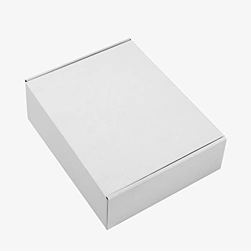 8x6x3 inch White Shipping Boxes for Small Business- Set of 25 - color: White, size: 8x6x3