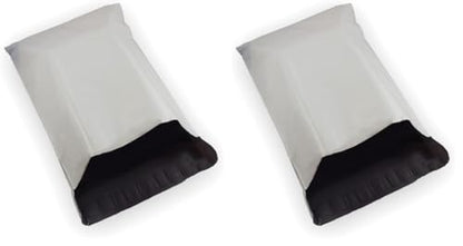 5 EcoSwift 19 x 24 White Poly Mailers Size #8 Self Sealing Bulk Packaging Materials Shipping Supplies Envelopes Bags 19 inches by 24 inches (Pack of 2) - size: 19x24 (Pack of 2)