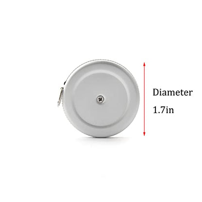 Small Tape Measure, Mini Retractable Dual Sided 80 Inch/2 M Measuring Tape - style: Round