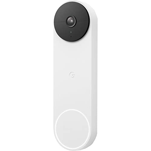 Google Nest Doorbell (Battery) - Snow - color: Snow, style: Battery