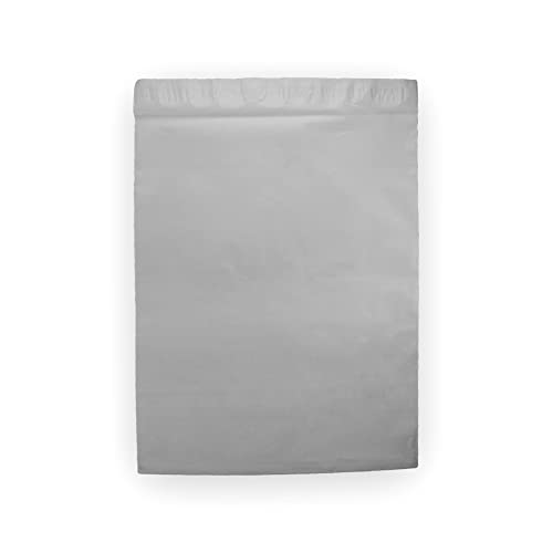 10 EcoSwift 12 x 16 White Large Poly Mailer Size #5 Self Sealing Envelopes Plastic Shipping Mailing Bags 12x16 1.7 mil - size: 12x16