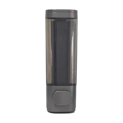 Wall Mounted Hand Soap Dispenser, 1 Chamber, 10oz/300ml Single Gun Gray Shampoo and Conditioner Dispenser, Bathroom Shower Dispenser Gel Lotion Dispenser，Organizer for Bathroom Kitchen Hotel - color: Gun Gray