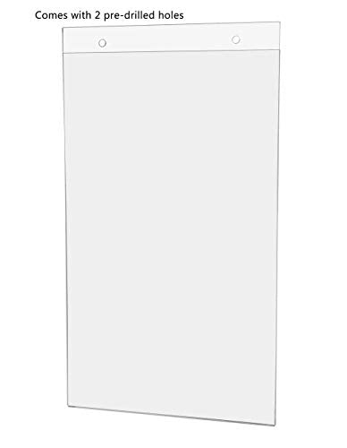 Marketing Holders Sign Holder 8.5” x 14" Check List Warnings Vertical Certificate Store Hours Festivals Ad Handout Notice Vertical Flyer Instructions Exit This Way Holiday Party Event - size: 8.5"W x 14"H