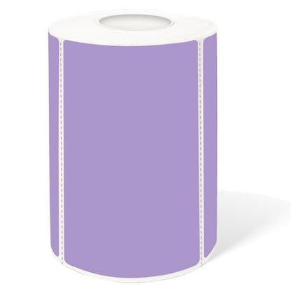 2×3 Inch Purple Removable Thermal Labels,Self-Adhesive Square Direct Thermal Labels,300 Sheets per Roll with Perforated Lines - color: Purple, size: 2×3 inch