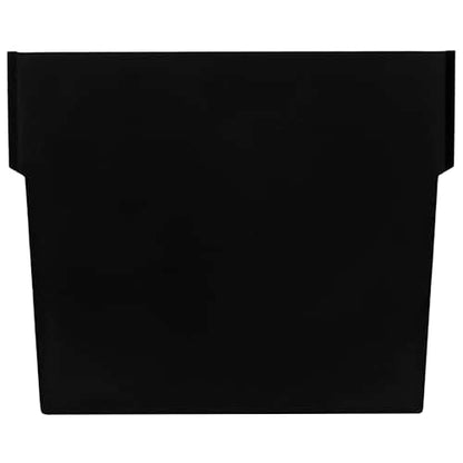 Akro-Mils 40120 Plastic Width Dividers for 4" Tall Shelf Bins, 24-Pk, Black - style: Fits 30120, 30128, and 30124