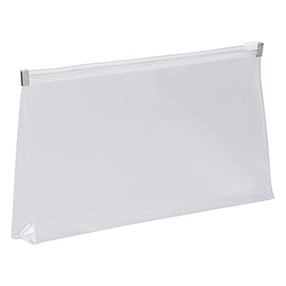 JAM PAPER Plastic Envelopes with Zip Closure - #10 Booklet Wallet - 5 x 10 - Clear - 12/Pack - color: Clear, size: #10 Business Size