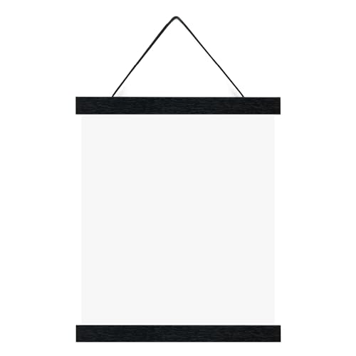PHS Magnetic Poster Hanger, 8 in, Fits 8x10 to 8x16 Prints