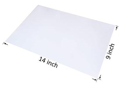 Wowfit 100 CT 9x14 1.1 Mil Clear Plastic Bags, Flat Open Poly for Bread - size: 9"x14"-100pcs
