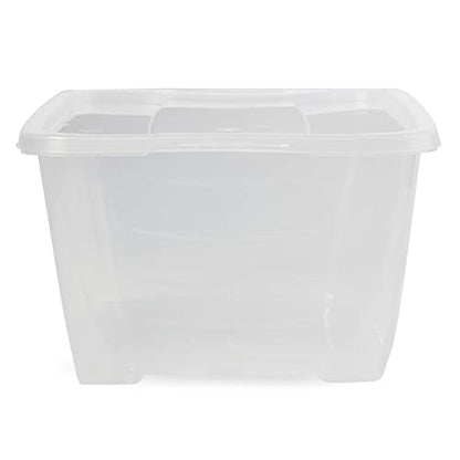 Life Story 40 Pack Stackable Shoe Boxes, 6 Liter Plastic Storage Organizers