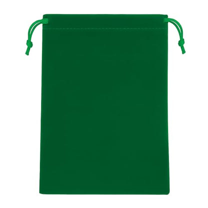 Mandala Crafts 6x9 Emerald Green Jewelry Gift Favors Velvet Drawstring Bags - color: Emerald Green 6X9 Inches, size: 1 Count (Pack of 50)
