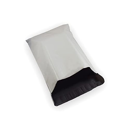 40 EcoSwift 9 x 12 White Poly Mailers Size #3 Self Sealing Bulk Packaging Materials Shipping Supplies Envelopes Bags 9 inches by 12 inches