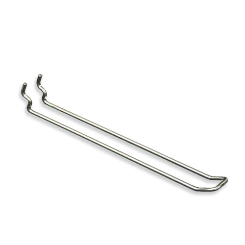 Azar 701180 8-Inch Safety Loop Hooks, 50-Pack - size: 8 in.