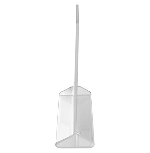 Marketing Holders Acrylic Sign Holder 8.5" x 11" Top Load Double Sided Clear Portrait Orientation Literature Table Tent for Job Fairs Tradeshows Expos and Conventions - size: Top Load 8.5"w x 11"h