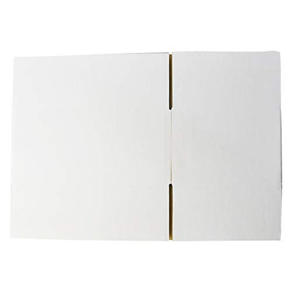 Calenzana 11x6x6 Shipping Boxes Set of 25, Corrugated Cardboard Box for Mailing Small Business Packing Gifts, White - size: 11x6x6, style: 25 Pack