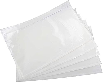 (800 Pcs) BEUYI Clear 7.5'' x 5.5'' Packing List Envelopes, Adhesive Shipping Label Pouches/Sleeves - size: 7.5''x5.5''｜800 Pack