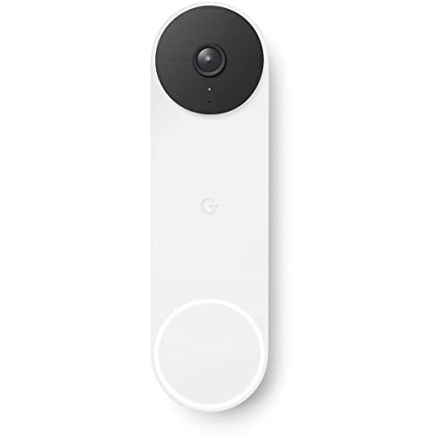 Google Nest Doorbell (Battery) - Snow - color: Snow, style: Battery