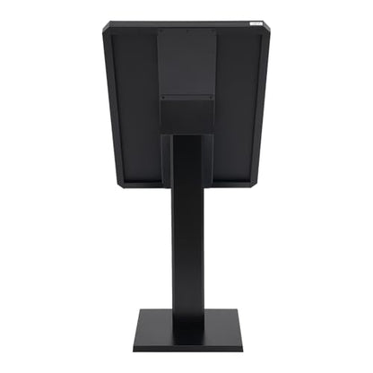 Sign Holder Stand, 21.5"x 29" Adjustable Floor Standing Sign Holder with Stable Base, Aluminum Vertical and Horizontal Pedestal Poster Stand for Board Display