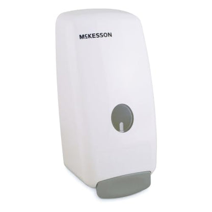 McKesson Manual Soap Dispenser for Bathroom, White, 1000 ml, 1 ct