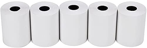 MFLABEL 2 1/4" x 50' Thermal Receipt Papers, 10 Rolls per Carton, 48g Weight, Biodegradable, Coated, POS Cash Register Paper - size: 2 1/4" x 50'