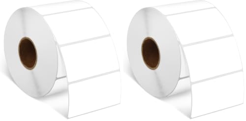 iDPRT 2.28' 1.18' Multi-Purpose Direct Thermal Labels (58mm30mm), Self-Adhesive Thermal Sticker for Address, Barcode, Compatible with iDPRT, Rollo, Zebra, etc, 1 Roll - 1000pcs, White (Pack of 2) - size: 2.28" × 1.18"(58mm×30mm) (Pack of 2)