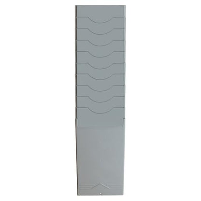 Pyramid Time Systems - 400-10 Time Card Rack, 10 Pockets