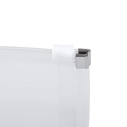 JAM PAPER Plastic Envelopes with Zip Closure - #10 Booklet Wallet - 5 x 10 - Clear - 12/Pack - color: Clear, size: #10 Business Size