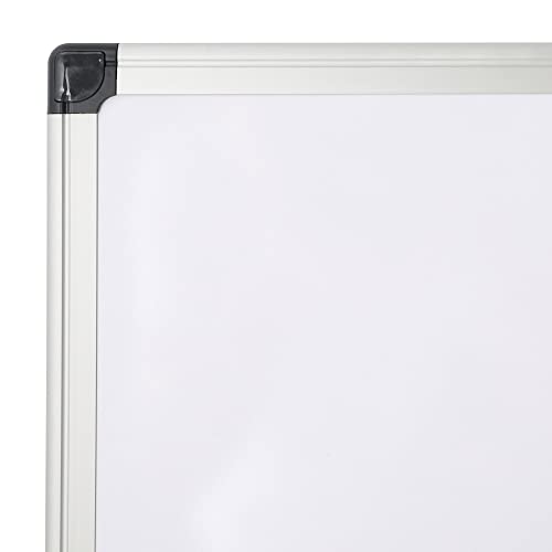 Office Depot Aluminum-Framed Dry-Erase Board, 24" x 36", White Board, Silver Frame