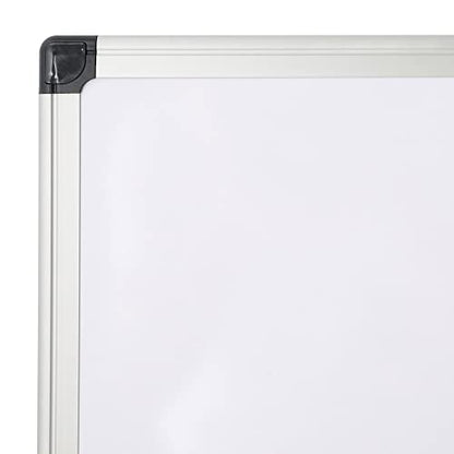 Office Depot Aluminum-Framed Dry-Erase Board, 24" x 36", White Board, Silver Frame