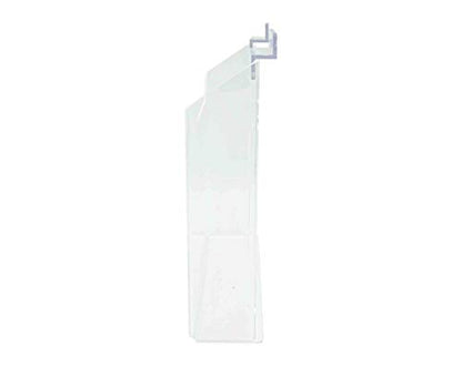 Marketing Holders 6 Pack Slatwall Brochure Holder for 8.5 Inch Wide Advertisement Materials Clear Acrylic Space Saving Catalog Display Rack in Retail Stores and Offices No Assembly Required