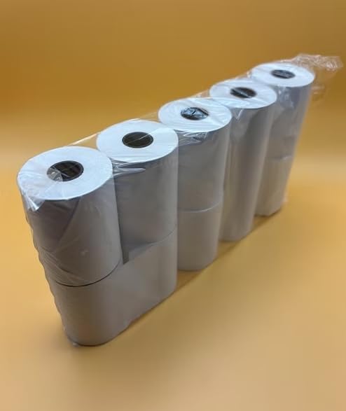 Generic Thermal Paper Rolls for POS Receipt, 2.25 x 85 Feet, 50 Count, Cash Register Paper for Square Reader, Credit Card Terminal