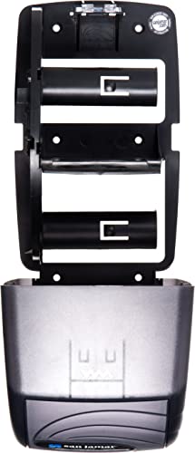 San Jamar R3590TBK Black Pearl Oceans Duett Standard Bath Tissue Dispenser