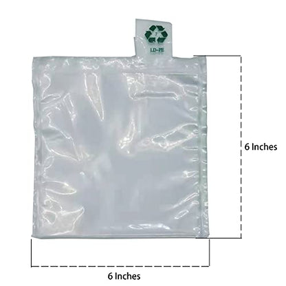 Miupoo Packaging Air Bags,Clear Plastic Inflatable Air Packaging Protector Bag with Free Pump Cushion,Air Inflatable Cushion Blocking Packaging Bag,6x6 Inches,50 Pieces - size: 6x6 Inches