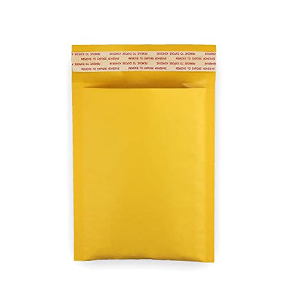 EcoSwift #W, 5" x 8", 5 Pack, Kraft Bubble Mailers Padded Shipping Envelopes Self Seal Small Size