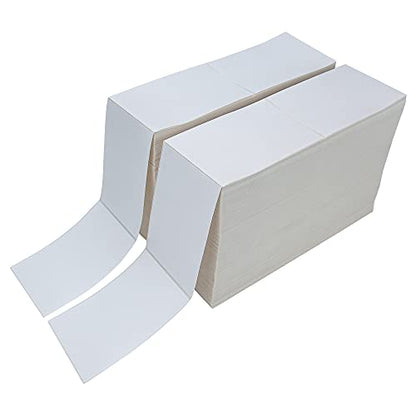 LLIKED 6000 4x6 Thermal Shipping Labels, Direct Fanfold Thermal Labels - size: 6000 Labels