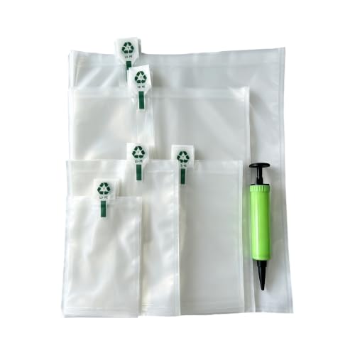 Miupoo Packaging Air Bags,Clear Plastic Inflatable Air Packaging Protector Bag with Free Pump Cushion,Air Cushion Blocking Packaging Bag (Multiple sizes) - size: Multiple sizes