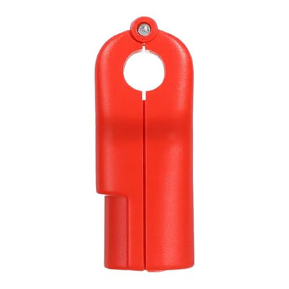 120 Packs Peg Hook Locks, 6 mm Plastic Magnet Security Red Stop Lock Anti-Theft Pegboard Display Hook Locks for Retail Shop and Shopping Center