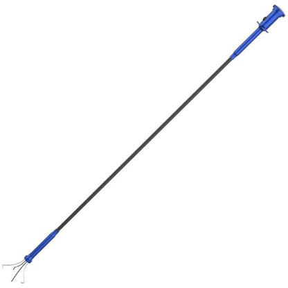 Housolution Grabber Tool Magnetic, Bendable Reacher with LED Lights, Blue - color: Claw Grabber-blue