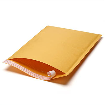 The Boxery 8.5”12” Kraft Bubble Mailers |100 Padded Envelopes Included - Self Sealing Shipping Bags - #2 - size: 8.5x12'' (100 PACK)