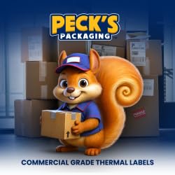 500 Fanfold 4x6 Direct Thermal Shipping Labels Waterproof Jam-Free Commercial Grade Permanent Adhesive Compatible with Zebra Rollo Munbyn and Most Label Printers White Perforated – Peck's Packaging - size: 500