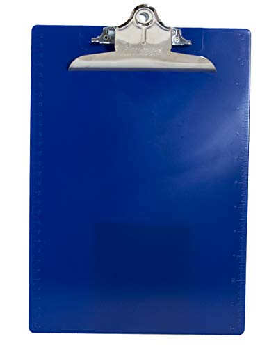 Saunders Recycled Plastic Clipboards, Blue, SAU21602 - color: Blue, size: Pack of 1
