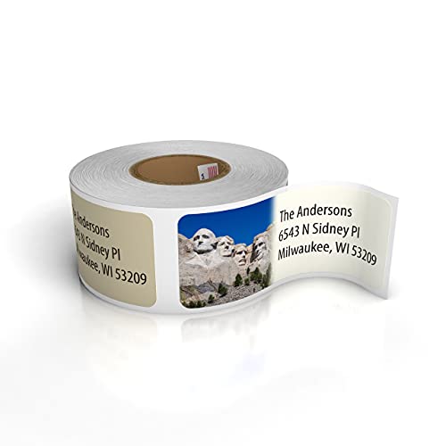 Customized Personalized Address Labels - Made in the USA by Kenco (250 Labels, All American) - color: All American, size: 250 Labels