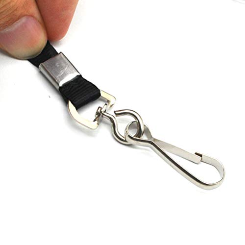 Beebel Lanyard Bulk Lanyards for Id Badges Flat Lanyard with Badge Clip Swivel Hook 50 Pack (Green) - color: Green, size: 50 Pack