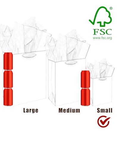 qiqee 10PCS Red Mini Gift Bags with Tissue Paper Handles 6.3"x4.7"x2.4" Small Size Present Party Favor Bags（ 10pcs,Tissue Paper ） - color: Red, size: 1 Count (Pack of 10)