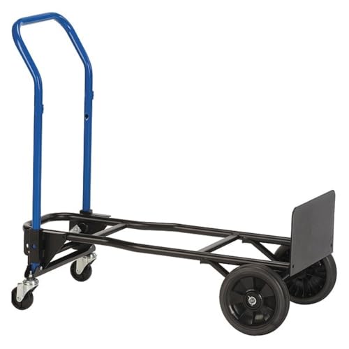 Harper 3 in 1 Quick Change Steel Convertible Hand Truck, 400 lb. Capacity (JDC2223)